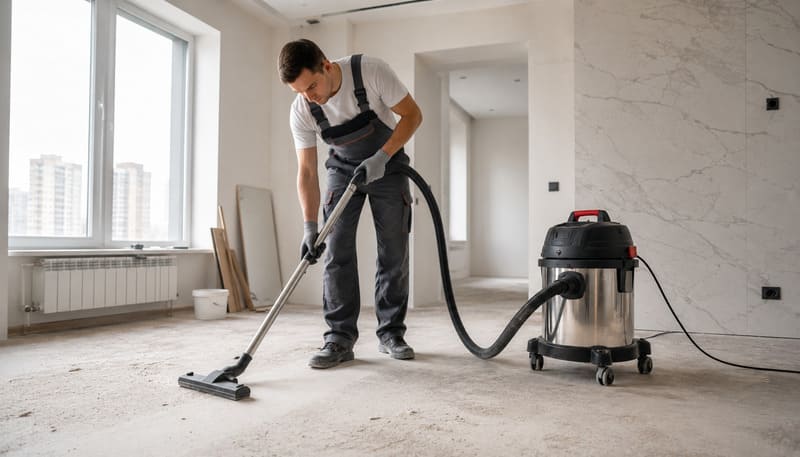 Как правильно удалить пыль со стен и мебели